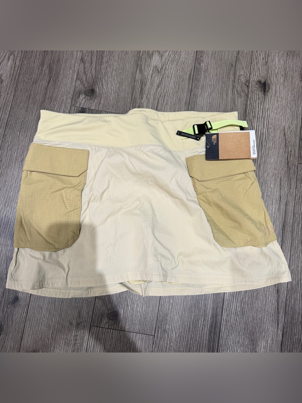 The North Face Spring Peak skort in beige